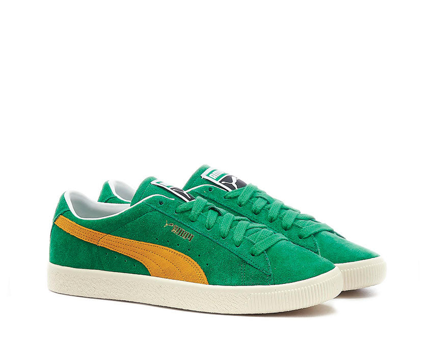 Puma Suede VTG Amazon Green / Saffron / Ivory Glow 374921 09