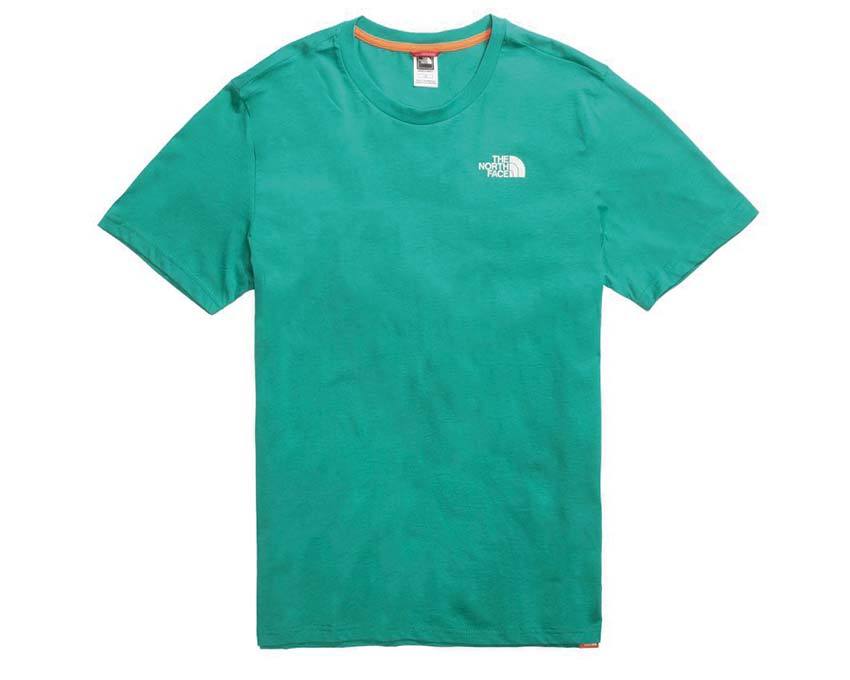 The North Face M SS Red Box Tee Porcelain Green T92TX2NS5