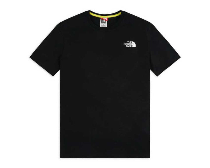The North Face M SS RNBW T-Shirt Black / White NF0A4M6PKY41