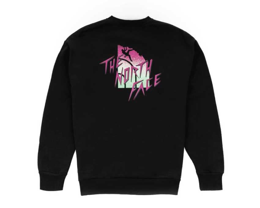 The North Face Master Of Stone Crew Black NF0A4C9JJK31