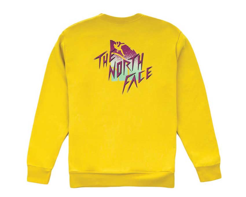 The North Face Master Of Stone Crew Bamboo Yellow NF0A4C9JZBJ1