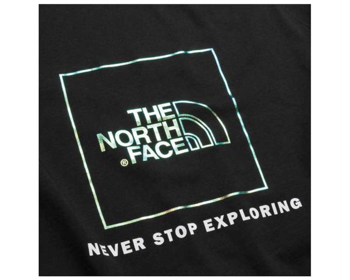 The North Face S/S Rag Red Box Black Iridescent T93BQOXEK