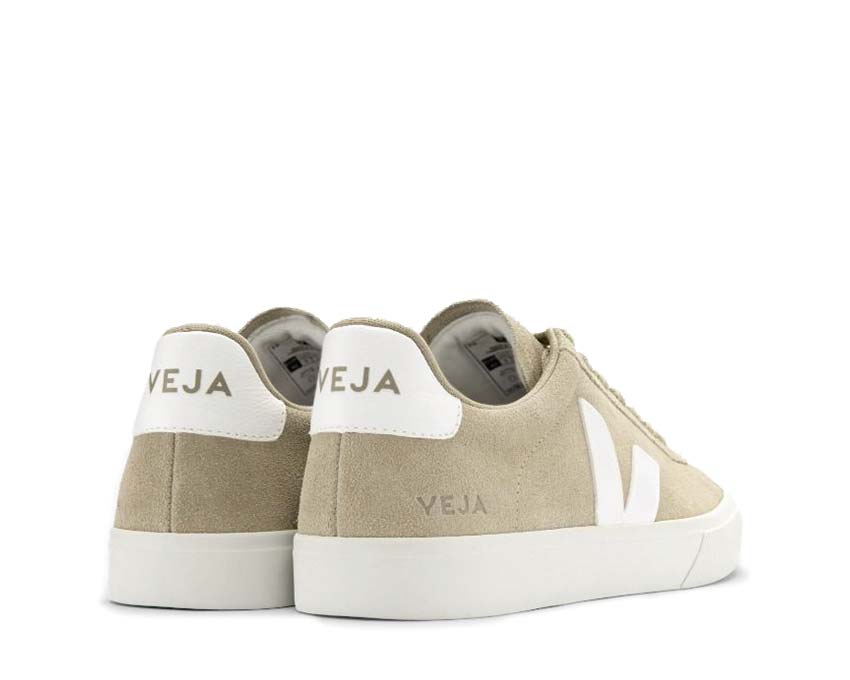 Veja Campo Suede Dune / White CP0302963B