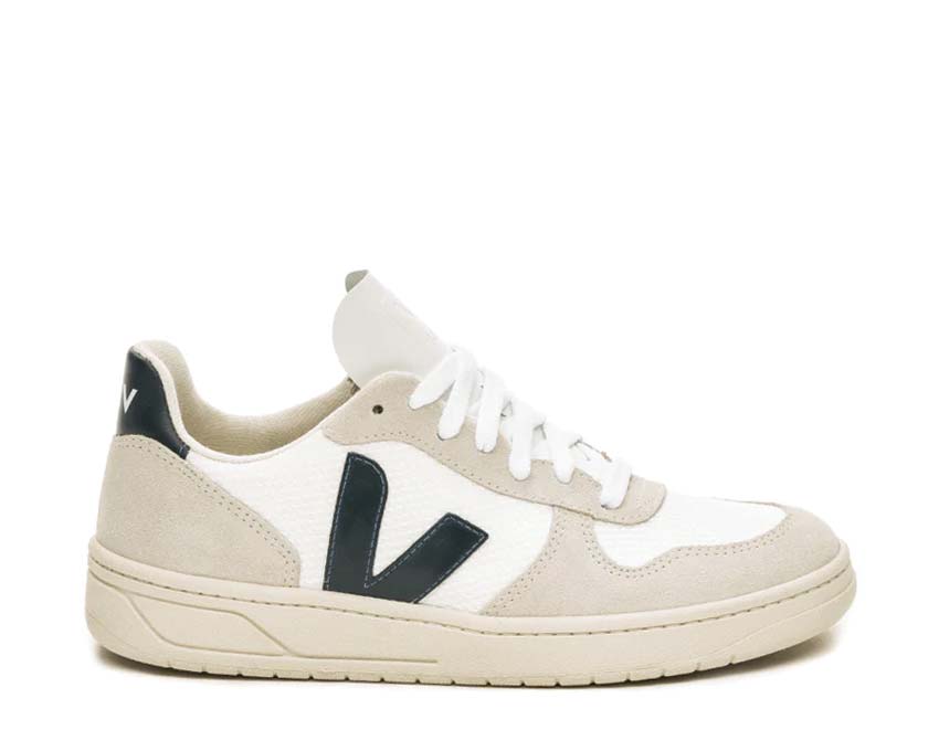 VEJA V-10 B-Mesh White / Nautico VX0101380B