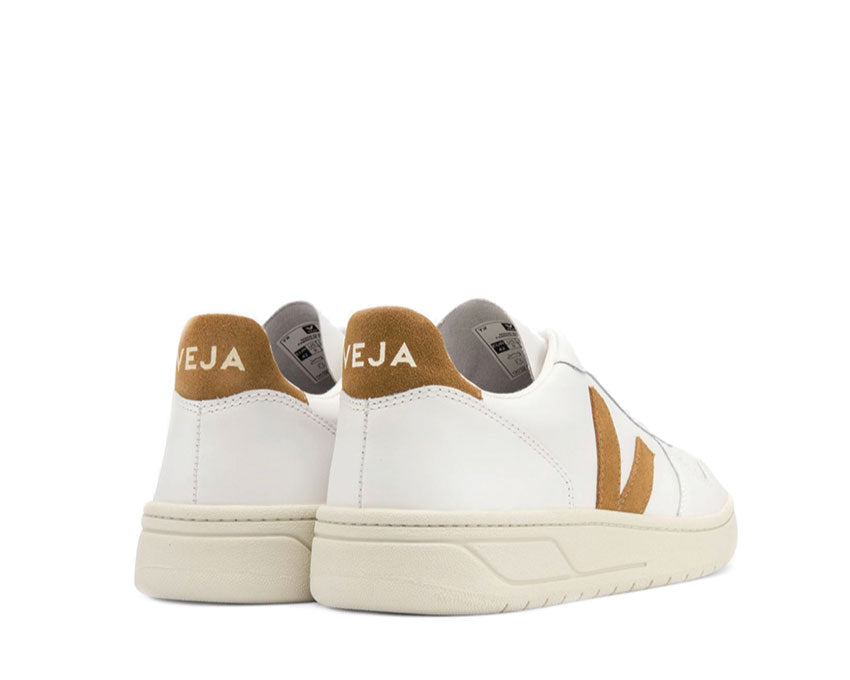 VEJA V-10 Leather White / Camel VX0202652A