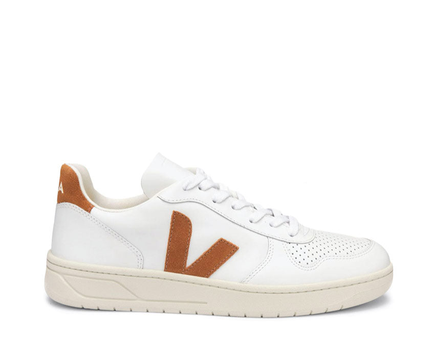 VEJA V-10 Leather White / Camel VX0202652A