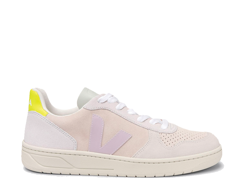 Veja V-10 Suede Multico Sable Parme VX0302805A