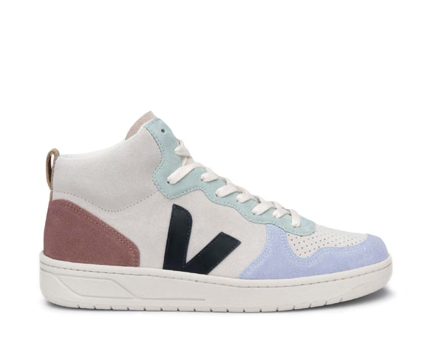 Veja V-15 Suede Multi Natural Black VQ0302821A