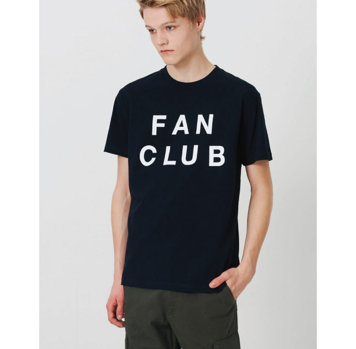 Wood Wood Fan Club T-shirt Navy 11835719-2334