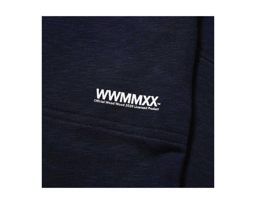 Wood Wood Sigurd Logo Sweat Pant Navy 12015007-2136