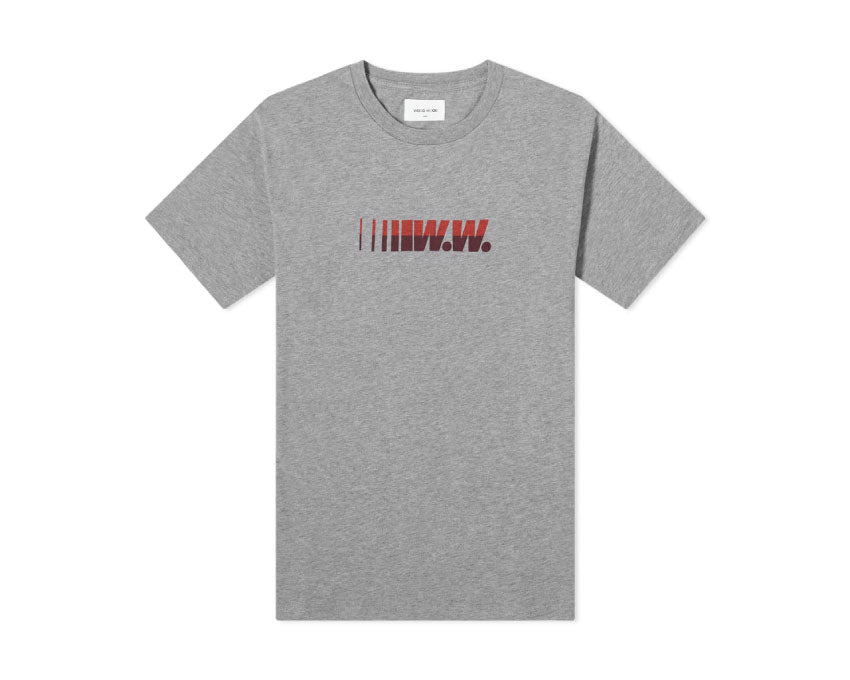 Wood Wood WW Logo Tee Grey 12015717-2334