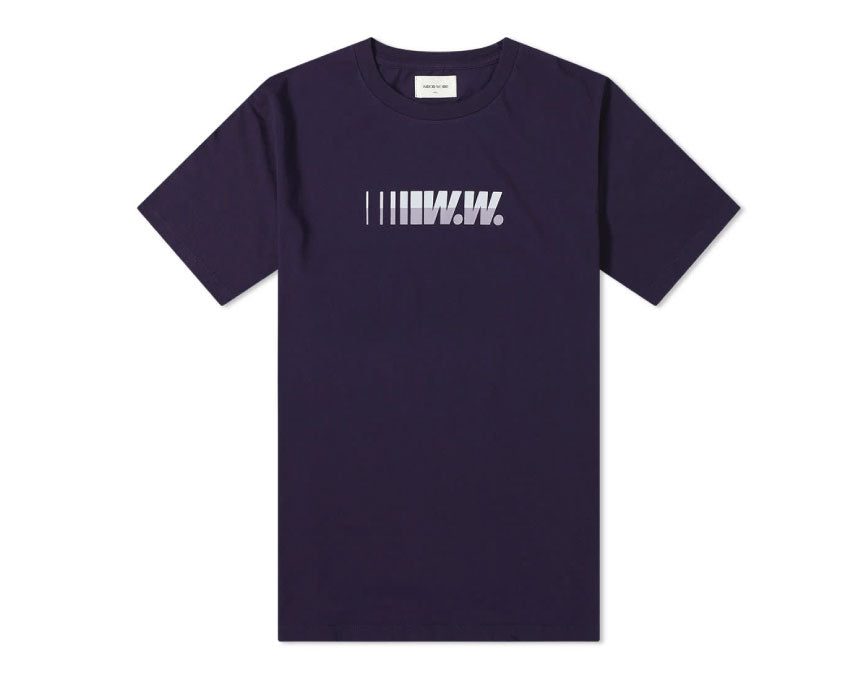 Wood Wood WW Logo Tee Navy 12015717-2334